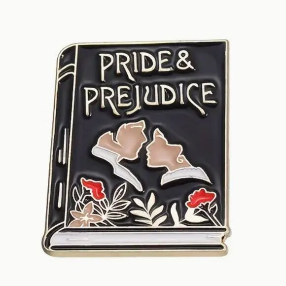 Pride & Prejudice Collectible Enamel Pin - iconic and classic NEW! 117A4 - Picture 6 of 6